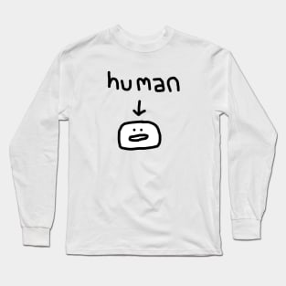 human Long Sleeve T-Shirt